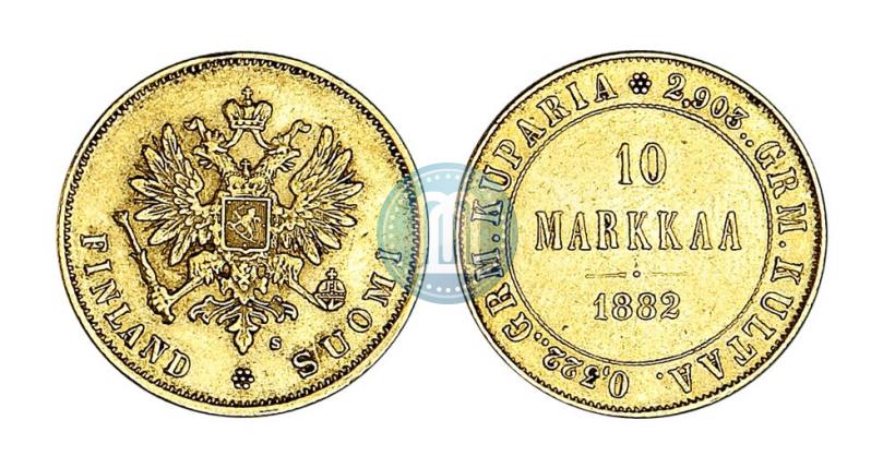 Фото 10 марок 1882 года S 