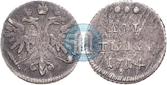 Picture Altyn 1714 year  