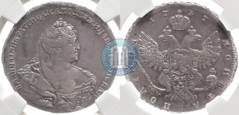 Picture Poltina 1737 year  "Moscow type"