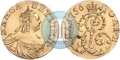 Picture Poltina 1756 year  