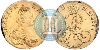 Фото Полтина 1777 года  