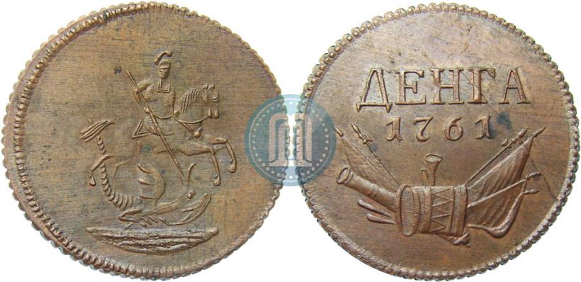 Picture Denga 1761 year  "Pattern"
