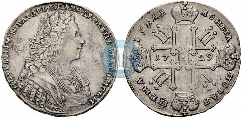 Picture 1 rouble 1729 year  "Type of 1728"