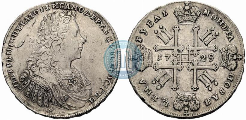 Picture 1 rouble 1729 year  "Type of 1728"