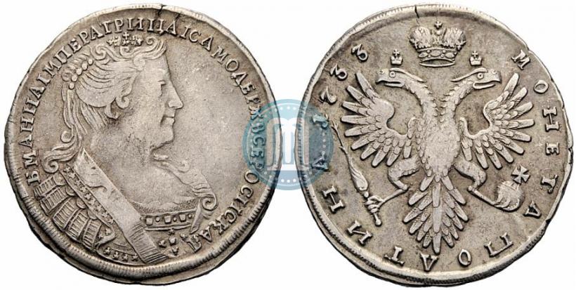 Picture Poltina 1733 year  