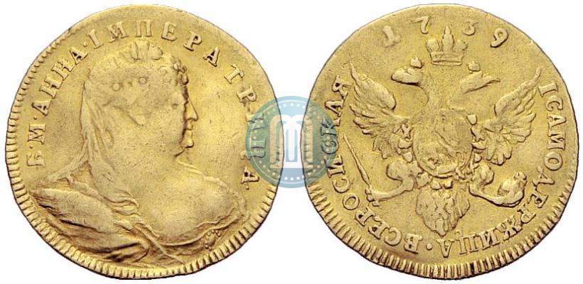 Picture 1 ducat 1739 year  