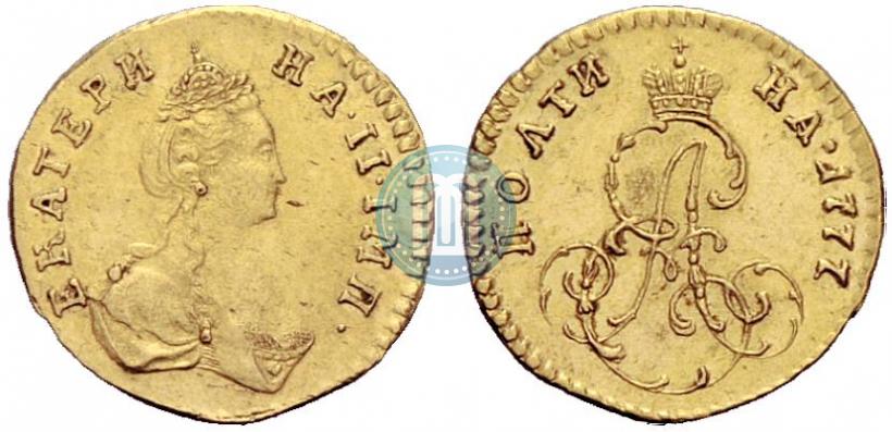 Фото Полтина 1777 года  