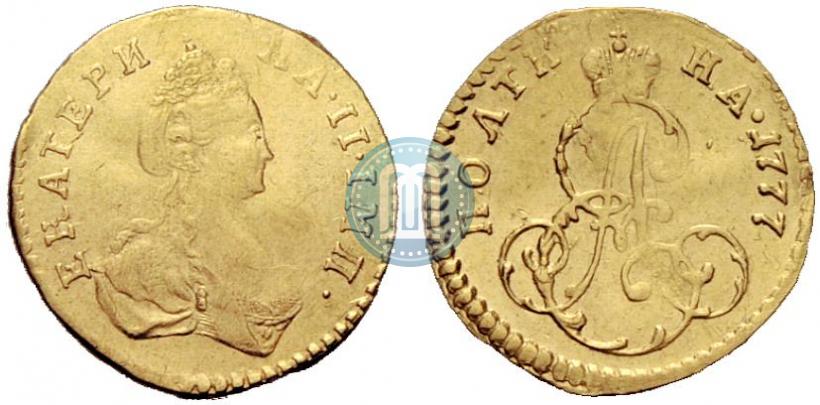 Фото Полтина 1777 года  