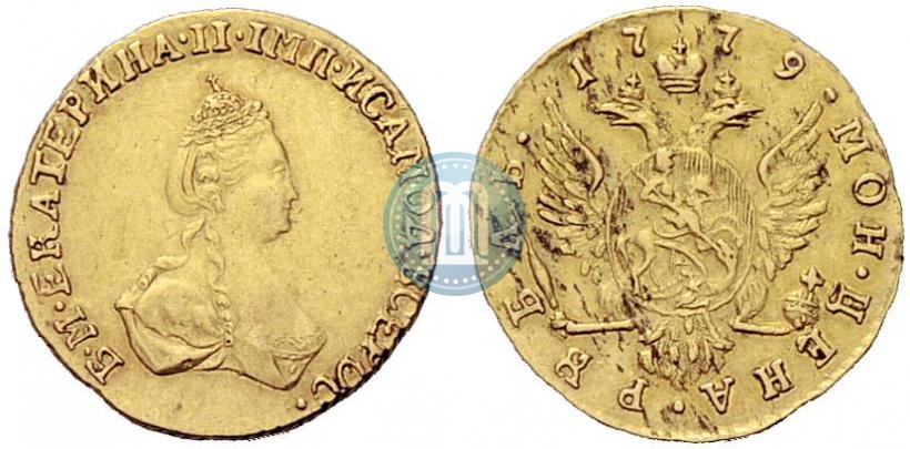 Фото 1 рубль 1779 года  