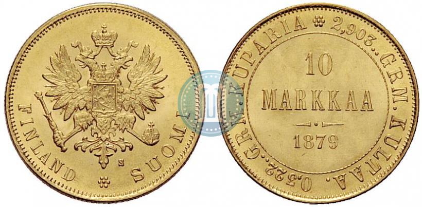 Picture 10 markkaa 1879 year S 