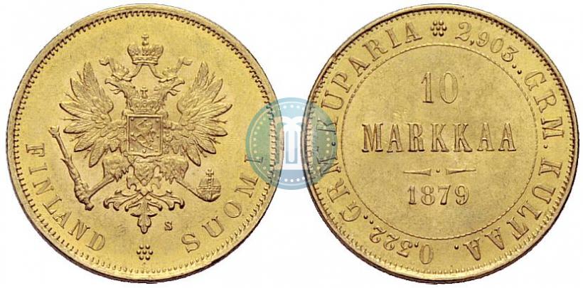 Фото 10 марок 1879 года S 