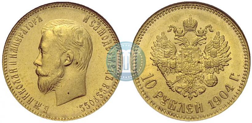 Picture 5 roubles 1904 year (АР) 