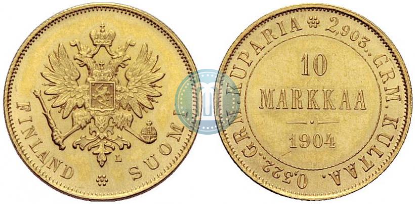 Фото 10 марок 1904 года L 