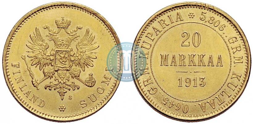 Picture 20 markkaa 1913 year S 