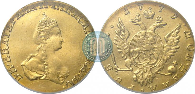 Picture 1 rouble 1779 year  