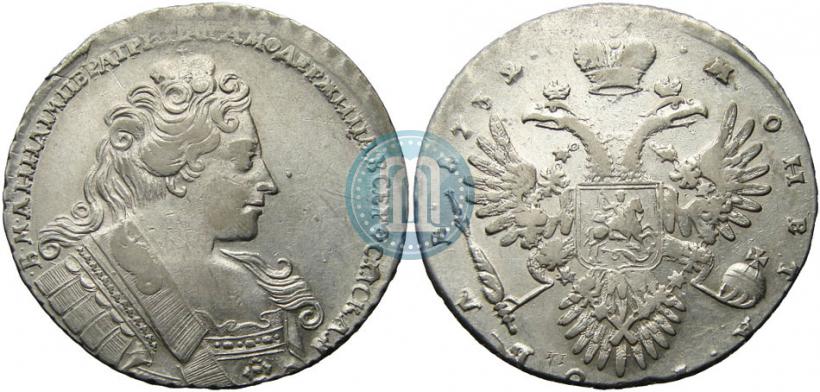 Picture 1 rouble 1732 year  