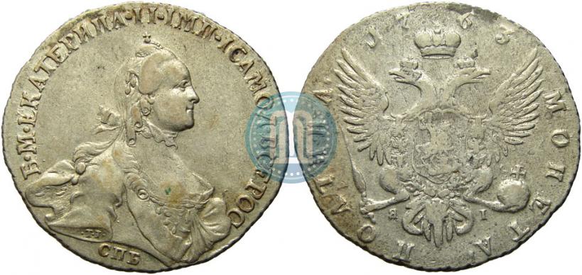 Picture Poltina 1763 year СПБ-ЯI 