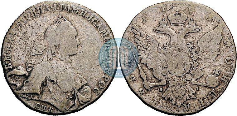 Picture 1 rouble 1765 year СПБ-ЯI 