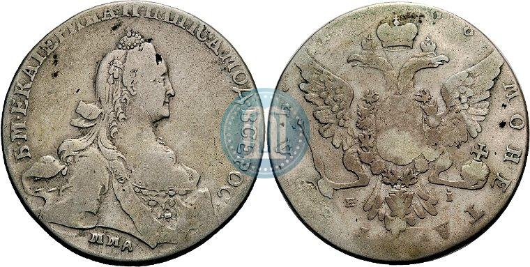 Picture 1 rouble 1768 year ММД-EI 