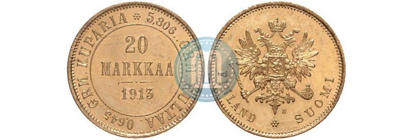 Picture 20 markkaa 1913 year S 