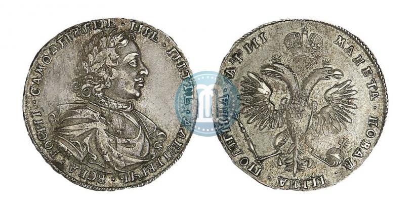 Фото Полтина 1718 года OK 