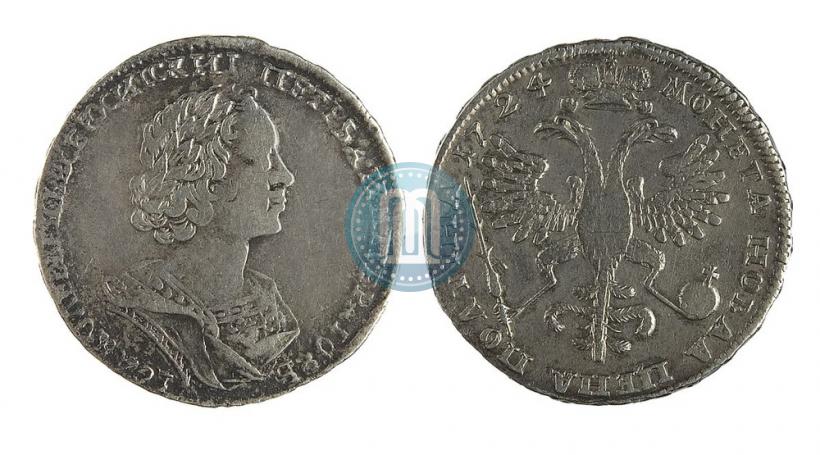 Picture Poltina 1724 year  "Portrait in ancient armour"