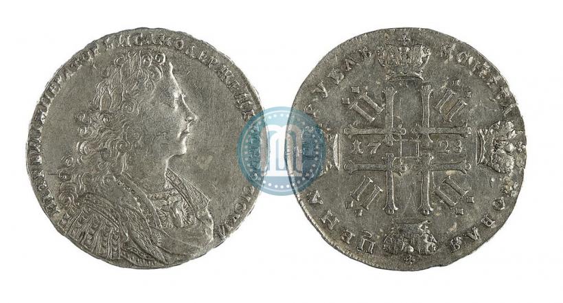 Фото 1 рубль 1728 года  "Тип 1728"