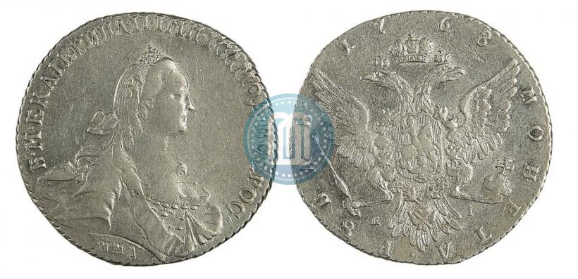 Picture 1 rouble 1768 year ММД-EI 