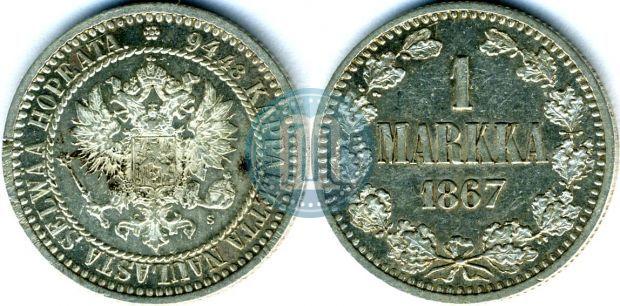 Фото 1 марка 1867 года S 