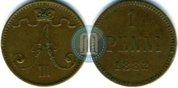 Picture 1 penni 1882 year  