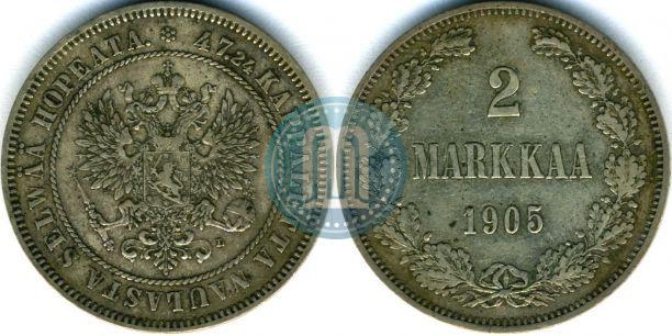 Picture 2 markkaa 1905 year L 
