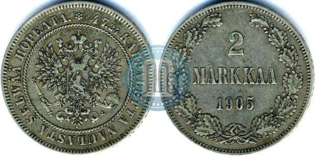 Picture 2 markkaa 1905 year L 