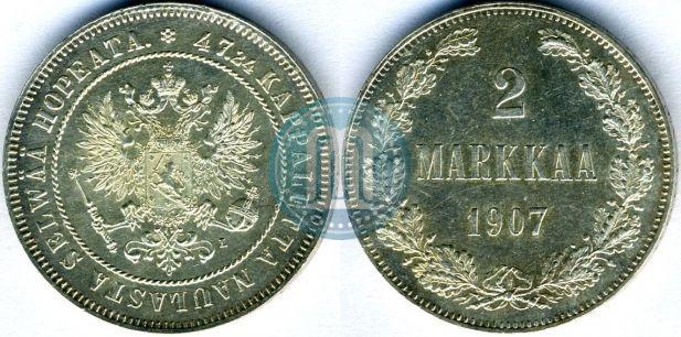 Picture 2 markkaa 1907 year L 