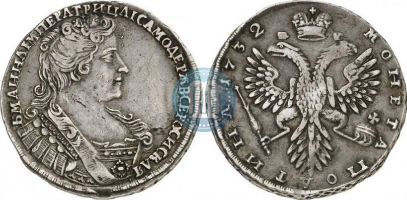 Picture Poltina 1732 year  