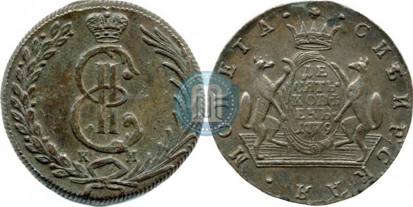 Picture 10 kopecks 1779 year КМ 