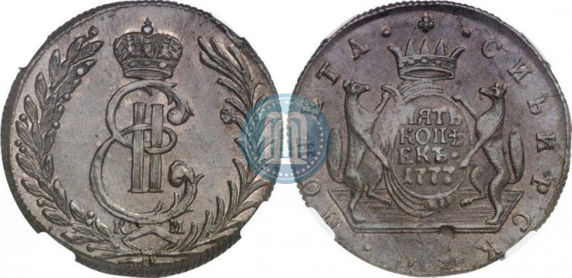 Picture 10 kopecks 1777 year КМ 