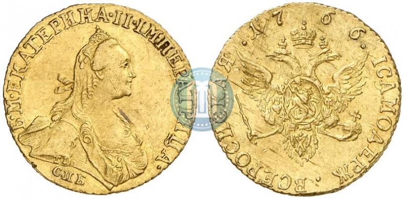Picture 1 ducat 1766 year СПБ 