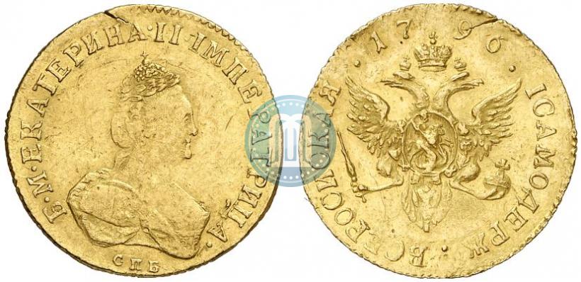 Picture 1 ducat 1796 year СПБ 
