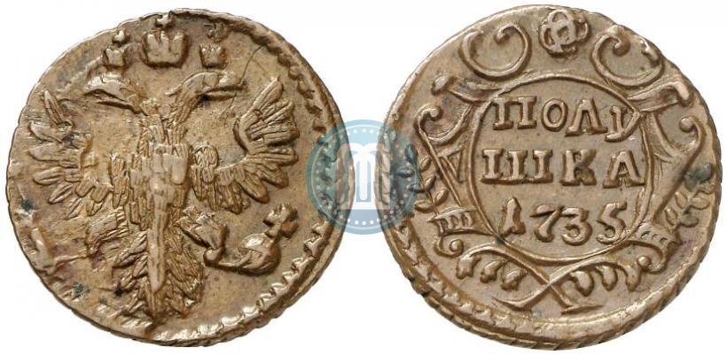 Picture Polushka 1735 year  