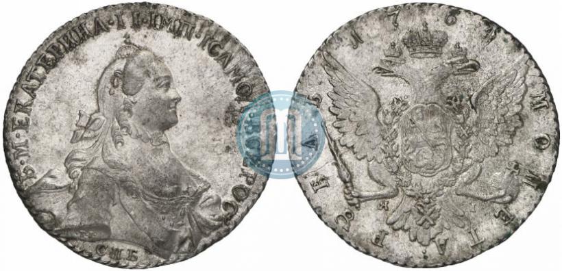 Picture 1 rouble 1764 year СПБ-ЯI 