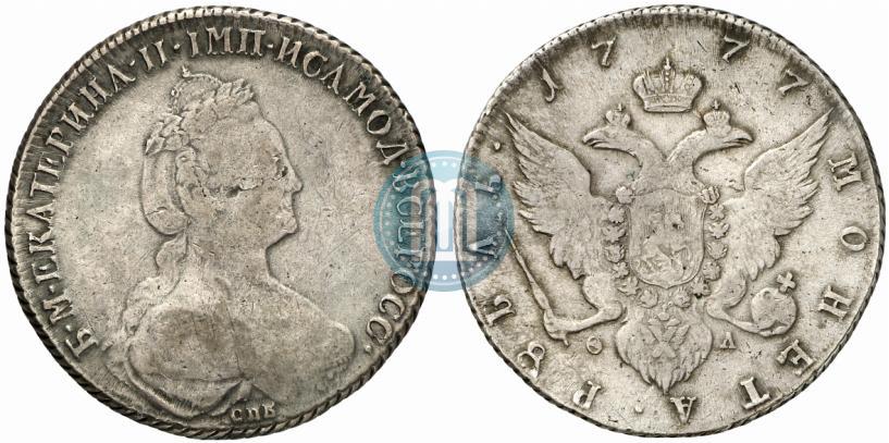 Picture 1 rouble 1777 year СПБ-ФЛ 