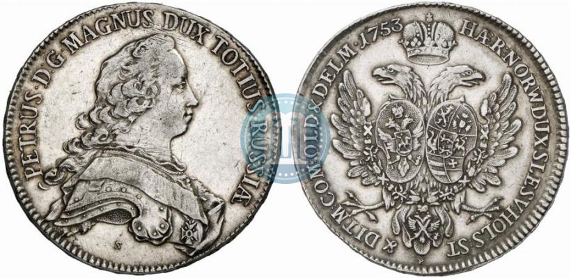 Фото Талер 1753 года P "Альбертусталер"