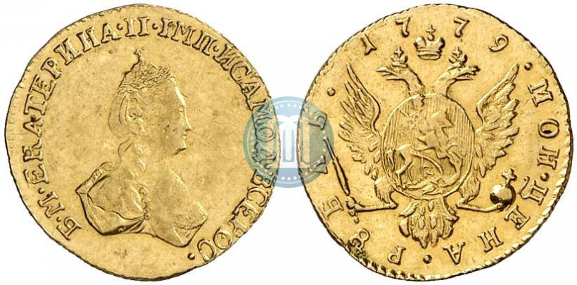 Фото 1 рубль 1779 года  