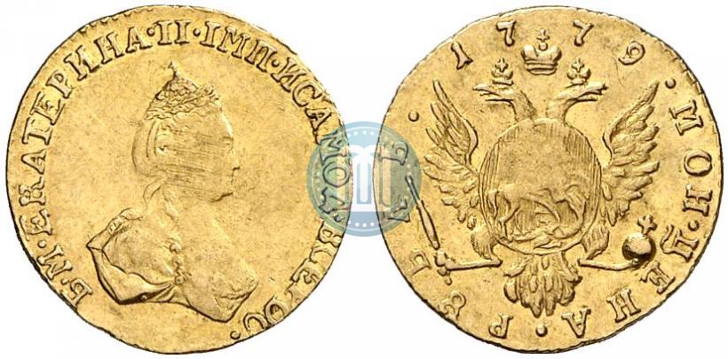 Фото 1 рубль 1779 года  