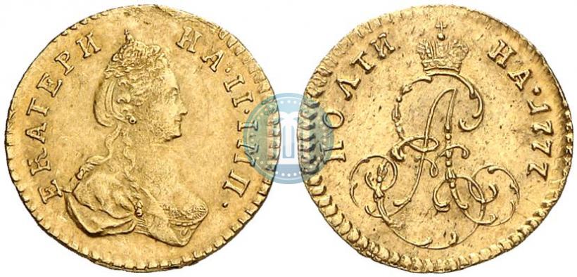 Фото Полтина 1777 года  