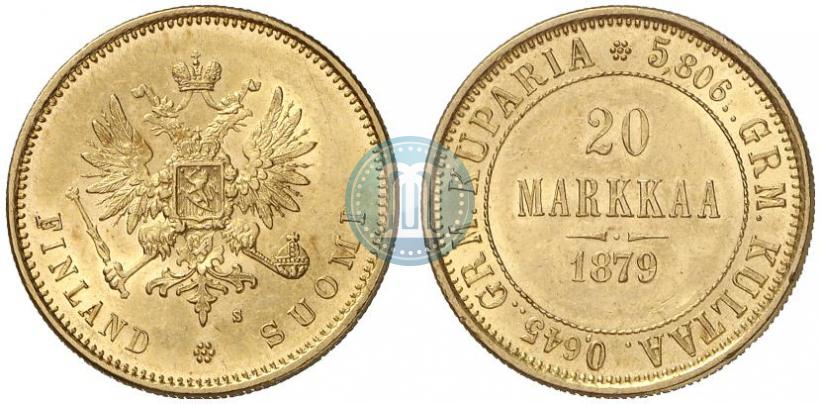 Фото 20 марок 1879 года S 