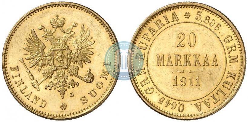 Фото 20 марок 1911 года L 