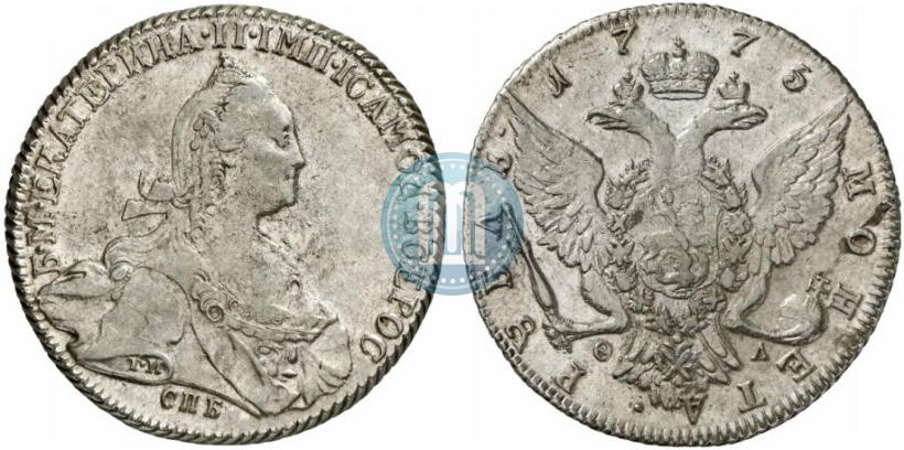 Фото 1 рубль 1775 года СПБ-ФЛ 