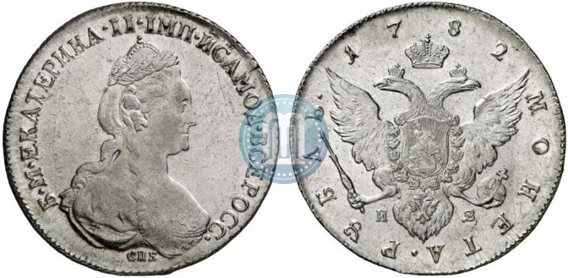 Picture 1 rouble 1782 year СПБ-ИЗ 