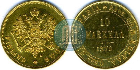 Фото 10 марок 1879 года S 